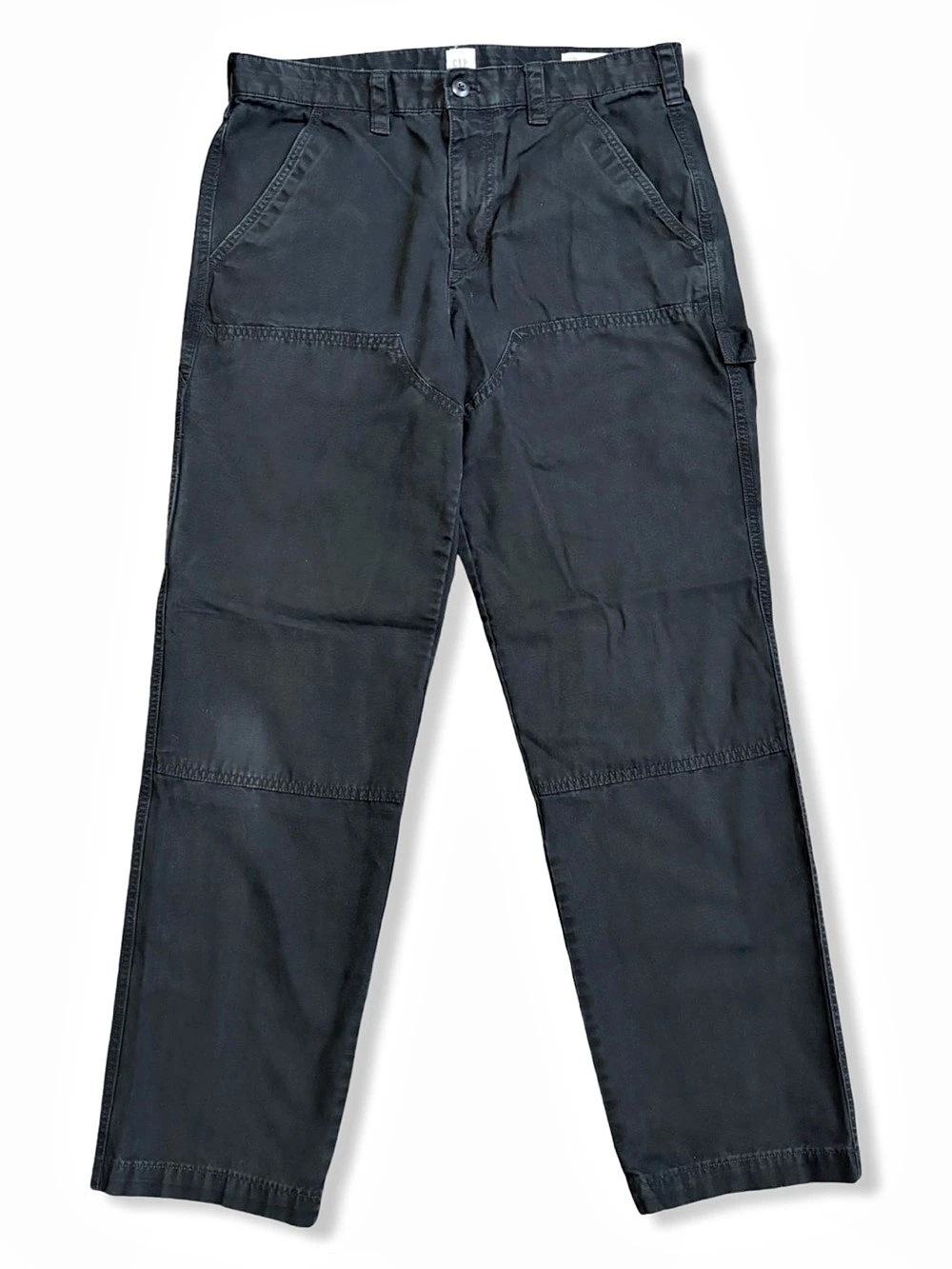 Gap Double Knee Utility Pants Black Waist 32
